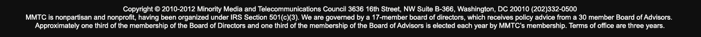 MMTC Copyright Info MMTC Copyright Info
